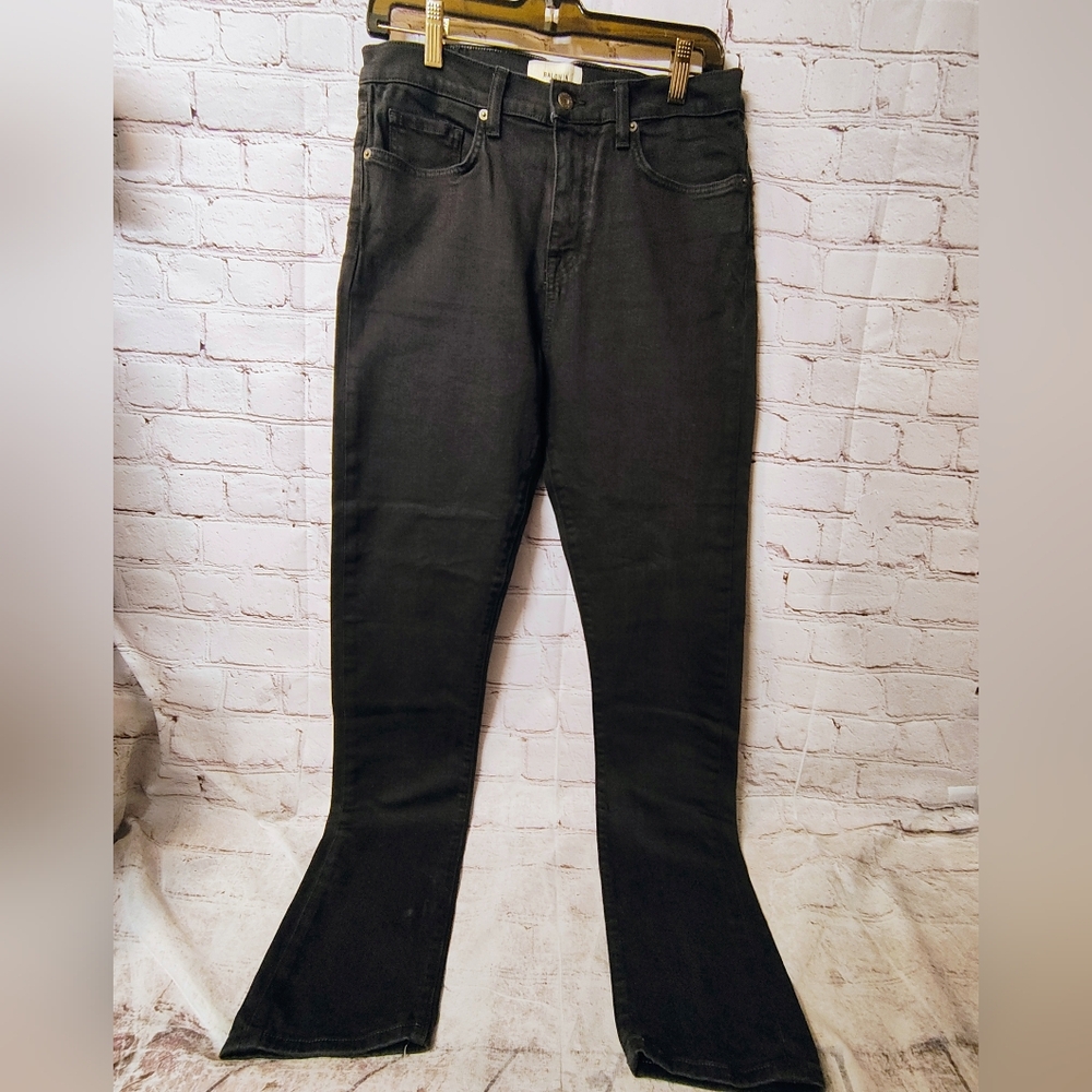 Baldwin Mens Kansas City Skinny Black Smoke Black Modern Skinny Jeans 33